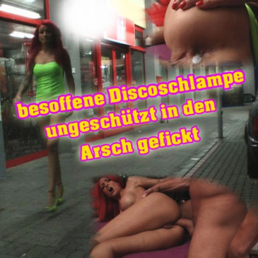 Besoffene Discoschlampe (Video)