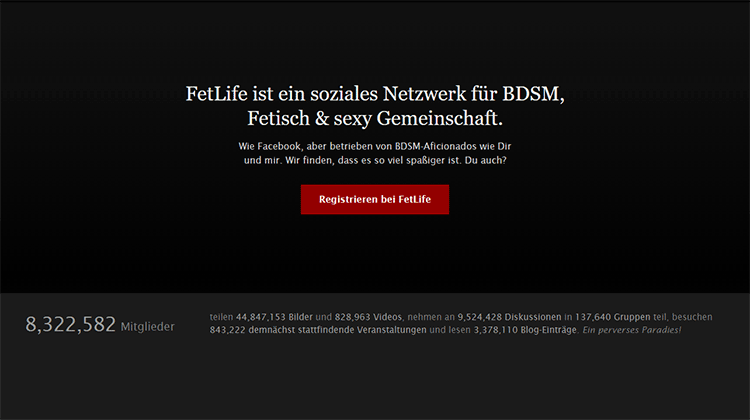 FetLife Fetisch Netzwerk