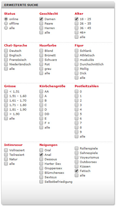 HotCamsOn Camgirl Suche