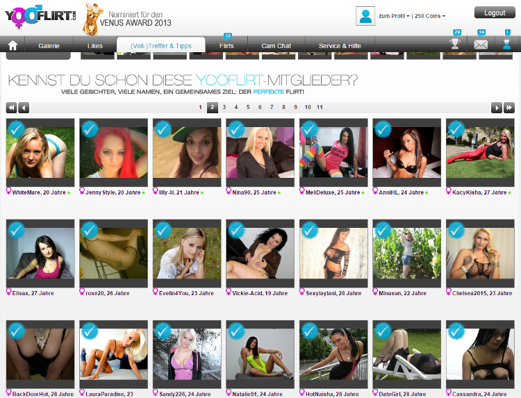 YooFlirt Flirt-Tipps